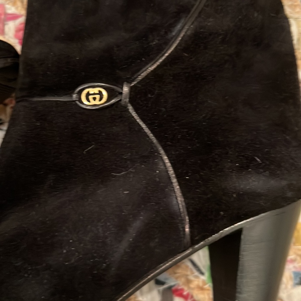 1970s Gucci Suede Boots - Picture 4 of 14